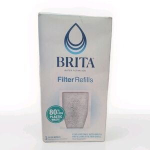 Brita Filter Refillls Pitcher to use with BRITA Refillable Filter Shell 3pk